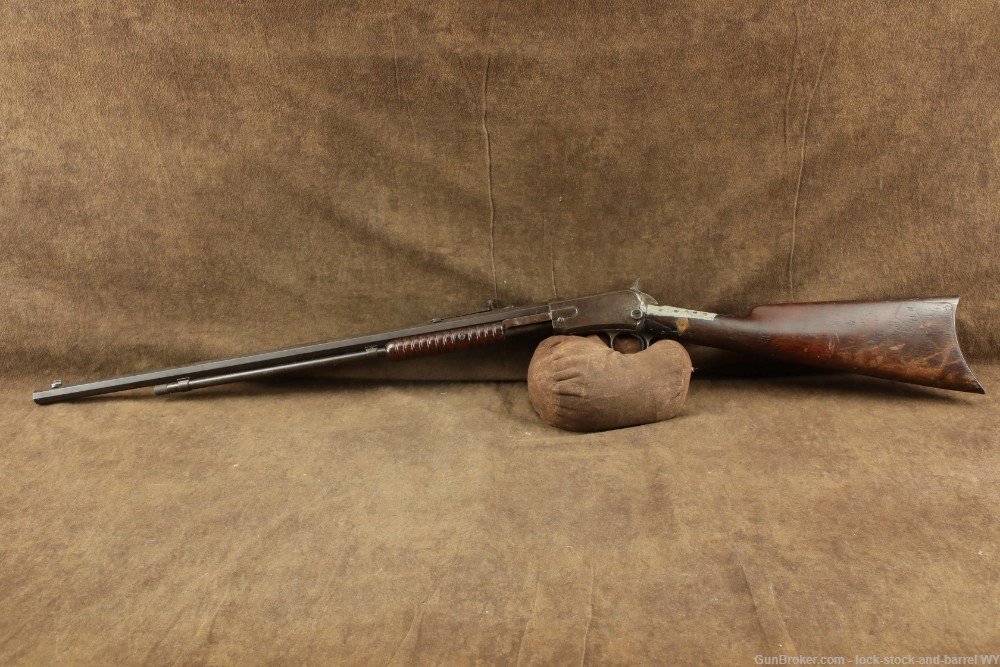 Winchester 2nd Model 1890 Takedown .22 Short Pump Action Rifle, 1899 C&R-img-7