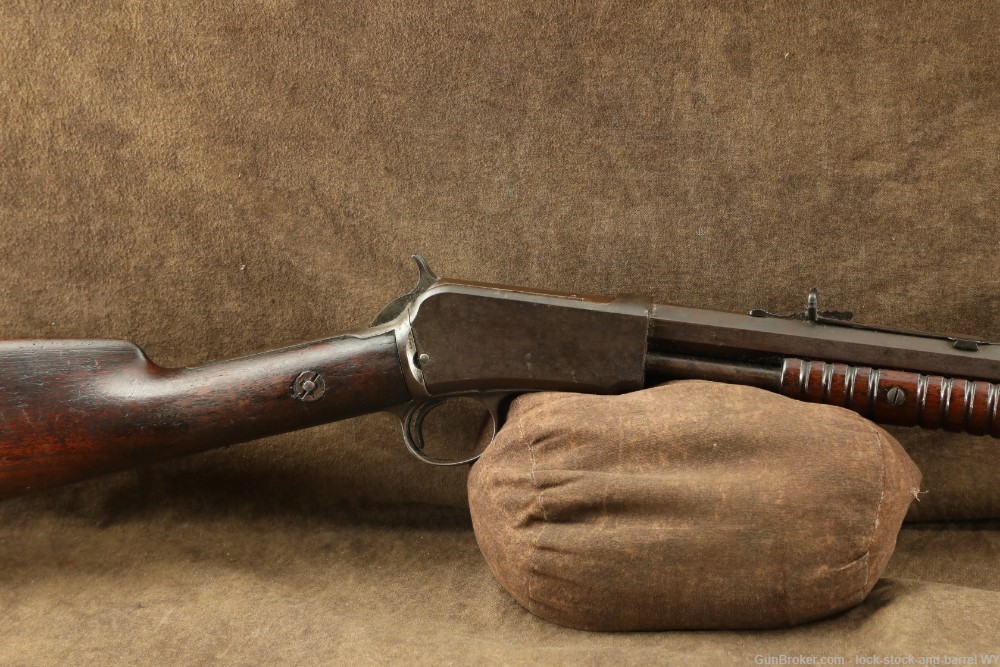 Winchester 2nd Model 1890 Takedown .22 Short Pump Action Rifle, 1899 C&R-img-4