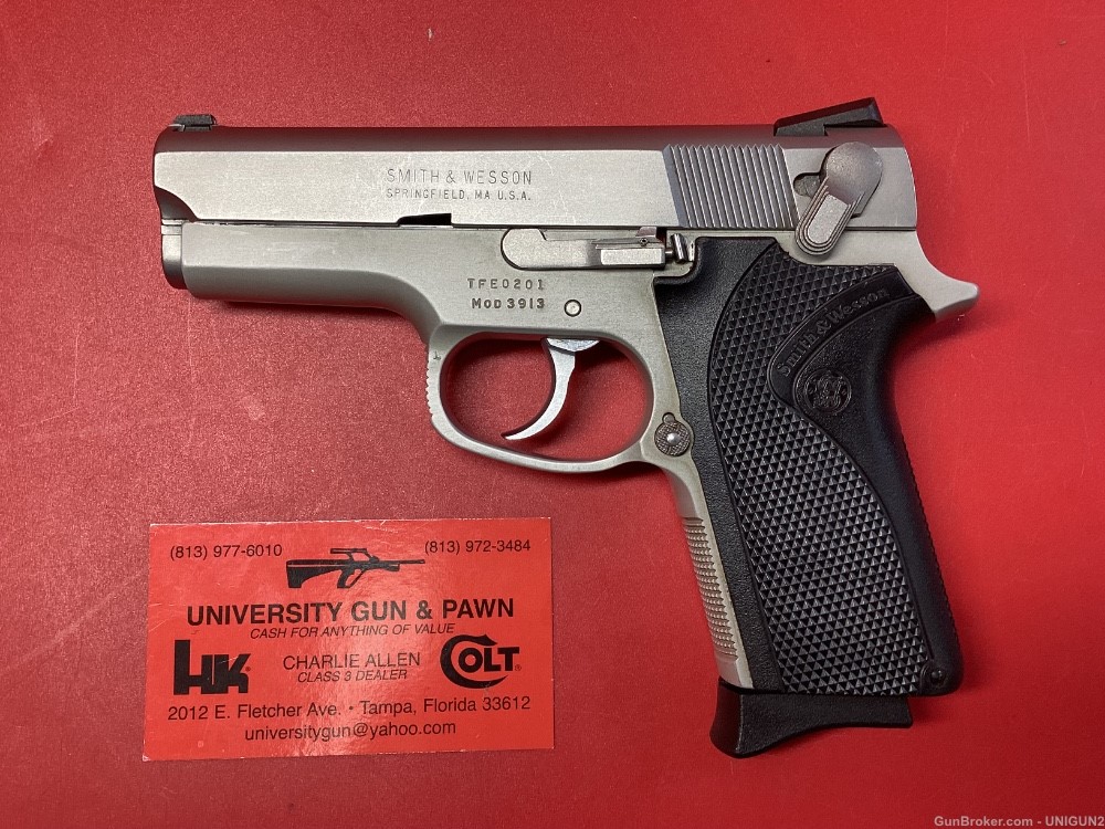 Smith & Wesson Model 3913 , S&W 3913 , 9mm-img-11