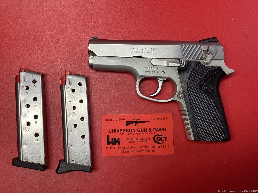 Smith & Wesson Model 3913 , S&W 3913 , 9mm-img-13