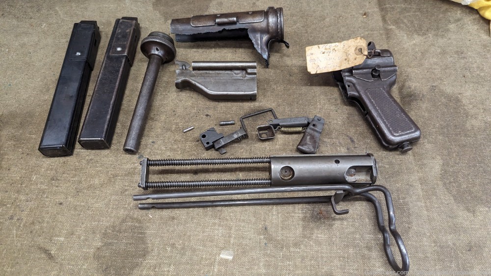 M3A1 Grease Gun partial kit,  45acp, 2 mags,  Guide Lamp-img-0