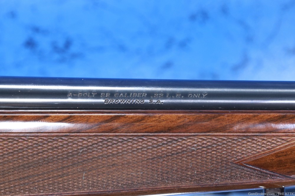BROWNING A-BOLT 22 LR BOLT ACTION RIFLE MFG IN JAPAN NICE CONDITION!-img-45
