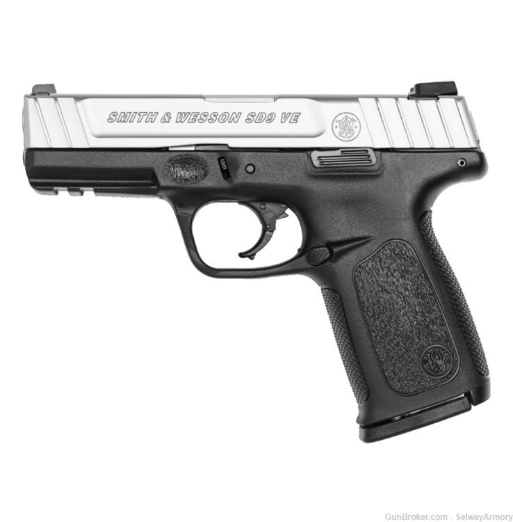 Smith & Wesson SD9 VE 9mm 4" 16rd SS/BLK 223900 *PENNY-img-1