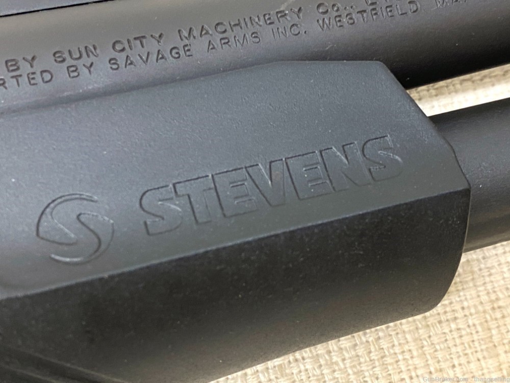 Stevens 20 Gauge Model 320 3” Shotgun 22” Barrel Black Synthetic 20Ga Ga-img-49