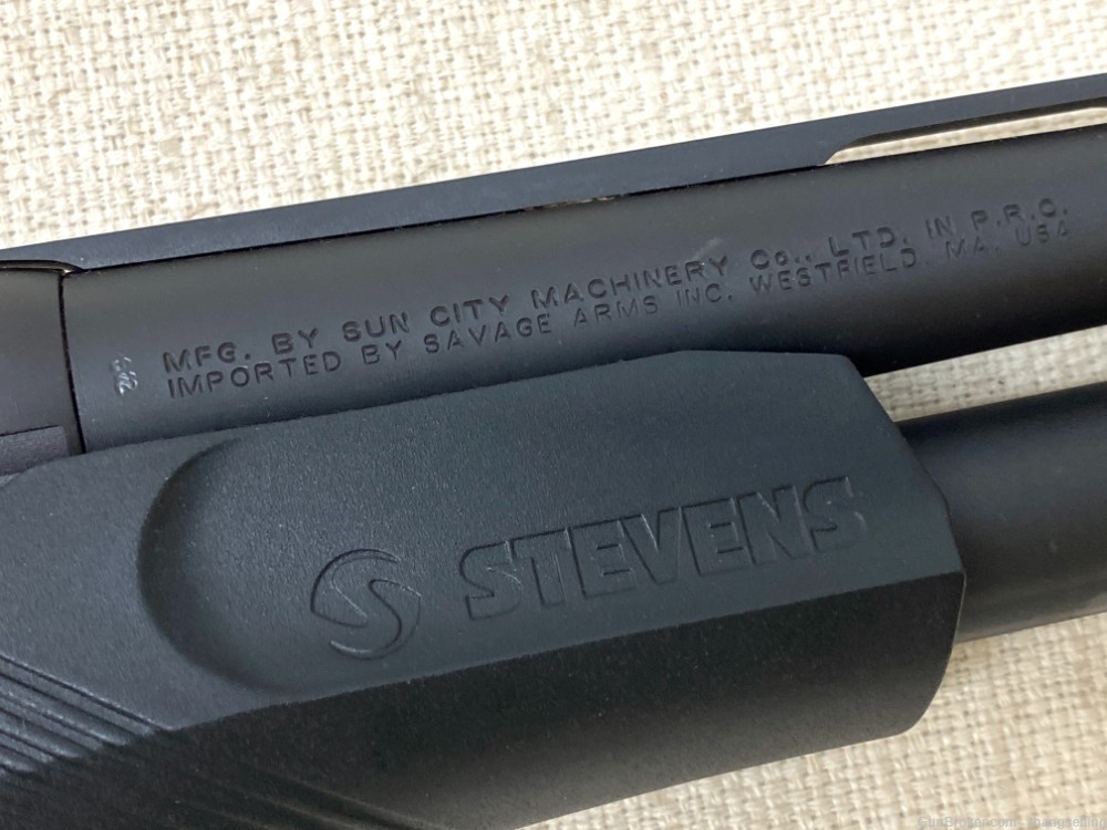 Stevens 20 Gauge Model 320 3” Shotgun 22” Barrel Black Synthetic 20Ga Ga-img-50
