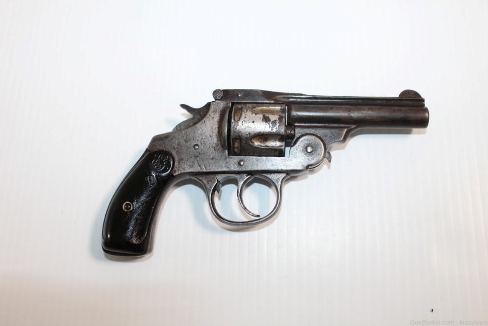 U.S. Revolver Co .38 S&W 5-Shot Top Break Revolver Iver Johnson-img-2