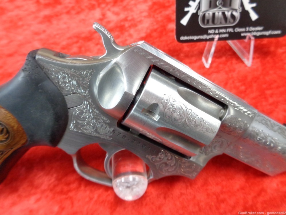 Ruger SP101 357 Magnum Stainless Steel ENGRAVED Limited Edition Mag I TRADE-img-8