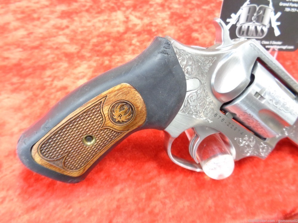 Ruger SP101 357 Magnum Stainless Steel ENGRAVED Limited Edition Mag I TRADE-img-7