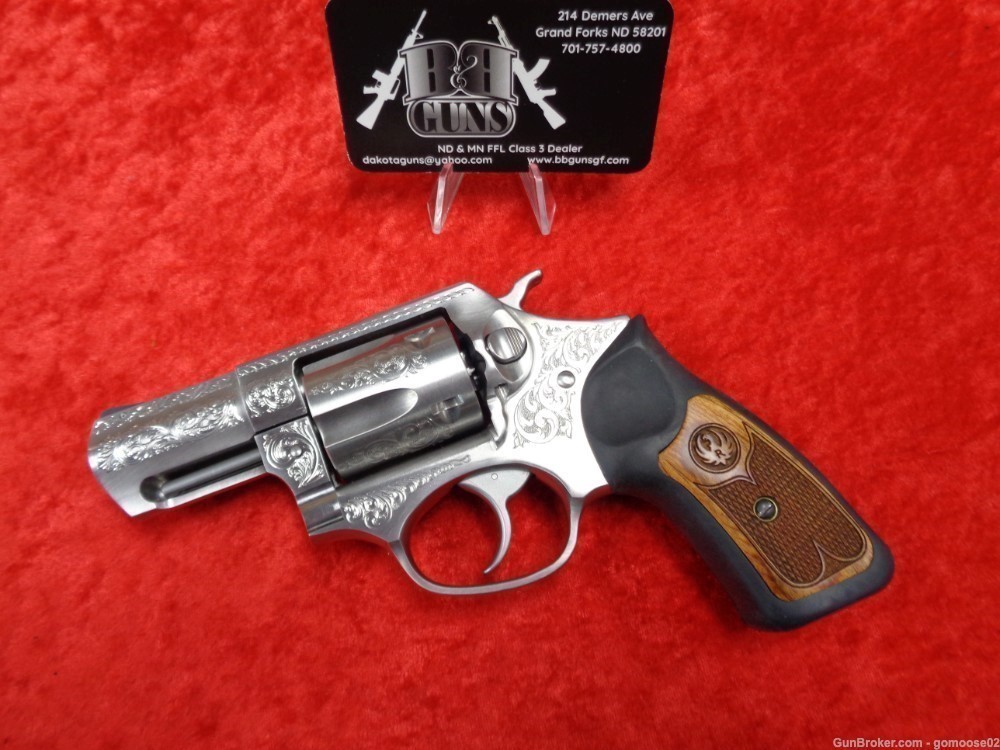 Ruger SP101 357 Magnum Stainless Steel ENGRAVED Limited Edition Mag I TRADE-img-25
