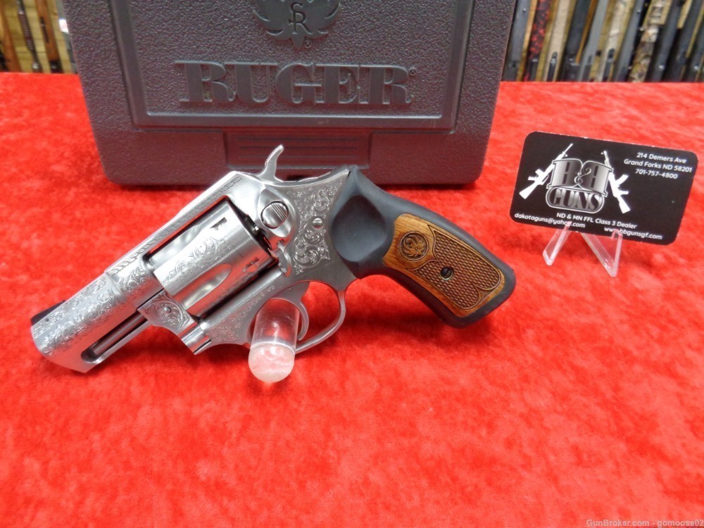 Ruger SP101 357 Magnum Stainless Steel ENGRAVED Limited Edition Mag I TRADE-img-24