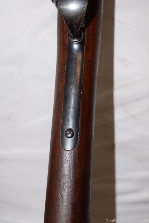 Springfield 1873 MFG in 1884, 45-70, 32" bbl, Bayonet & Scabbard, Good.-img-5