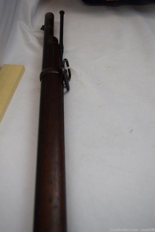 Springfield 1873 MFG in 1884, 45-70, 32" bbl, Bayonet & Scabbard, Good.-img-4