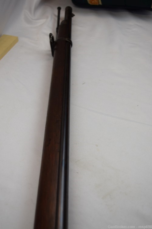 Springfield 1873 MFG in 1884, 45-70, 32" bbl, Bayonet & Scabbard, Good.-img-12