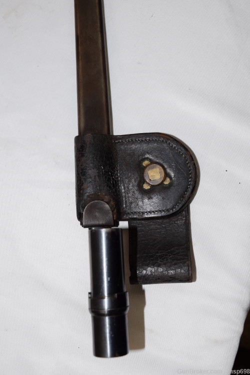 Springfield 1873 MFG in 1884, 45-70, 32" bbl, Bayonet & Scabbard, Good.-img-22