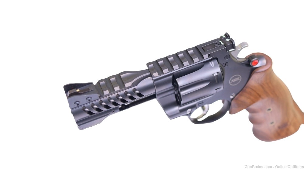Nighthawk Custom Korth NXS 357 Mag 4" 8rd SA/DA Revolver 60-140 Walnut Grip-img-9