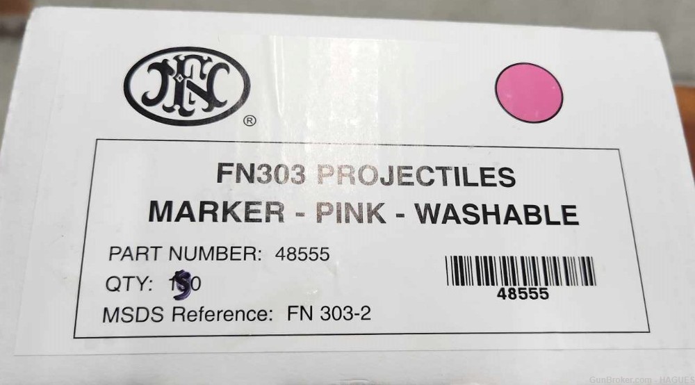 FN303 Projectiles - Marker - Pink - Washable / 150 Rounds - 48555-img-3