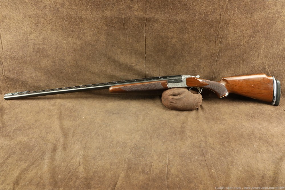 Engraved Ithaca Century Trap 12GA 34” Break Action Single Shot Shotgun-img-8