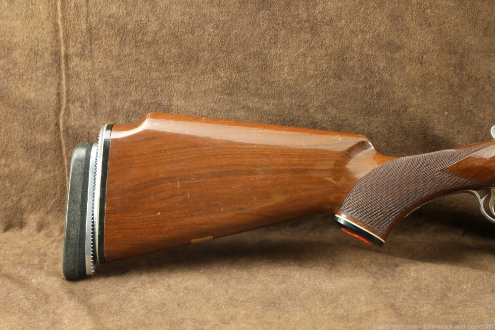 Engraved Ithaca Century Trap 12GA 34” Break Action Single Shot Shotgun-img-3