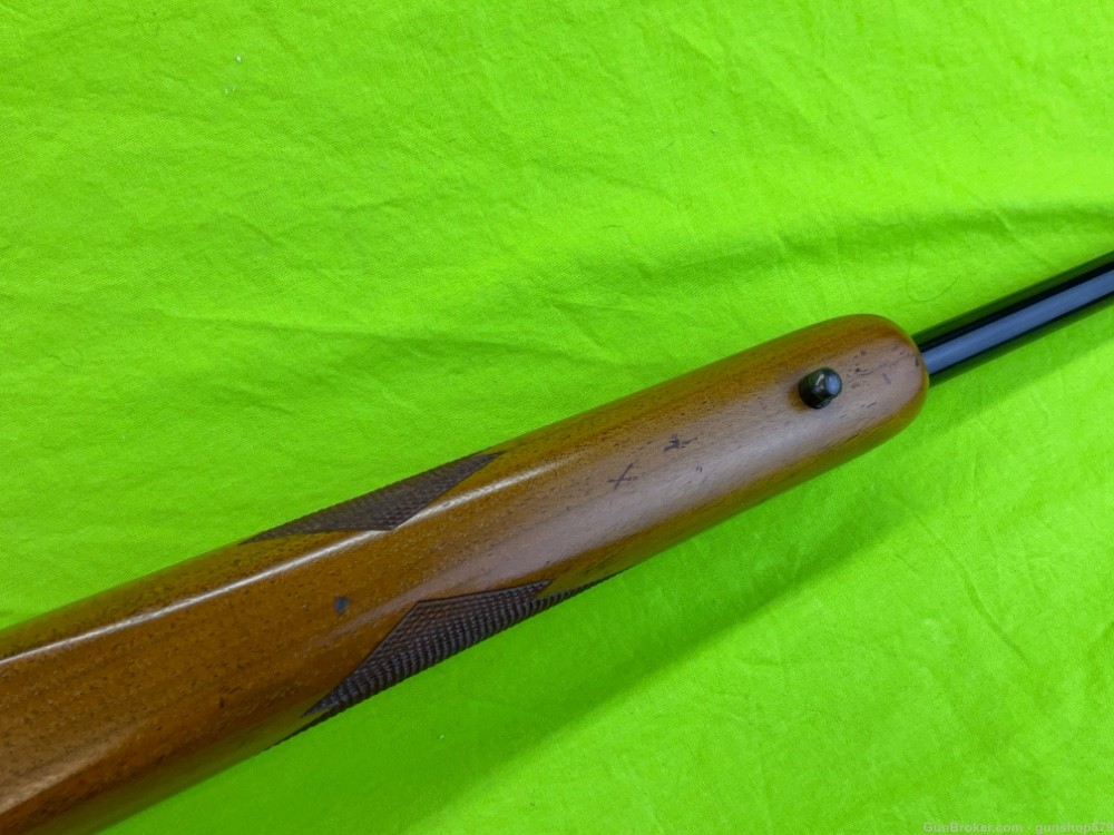 Ruger M77 Flat Bolt Tang Safety 22 Inch Barrel With Sights MFG 1971 350 REM-img-19