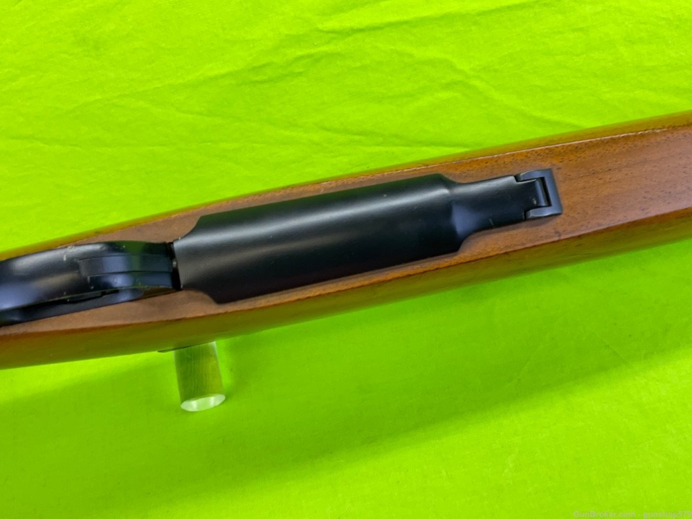 Ruger M77 Flat Bolt Tang Safety 22 Inch Barrel With Sights MFG 1971 350 REM-img-14
