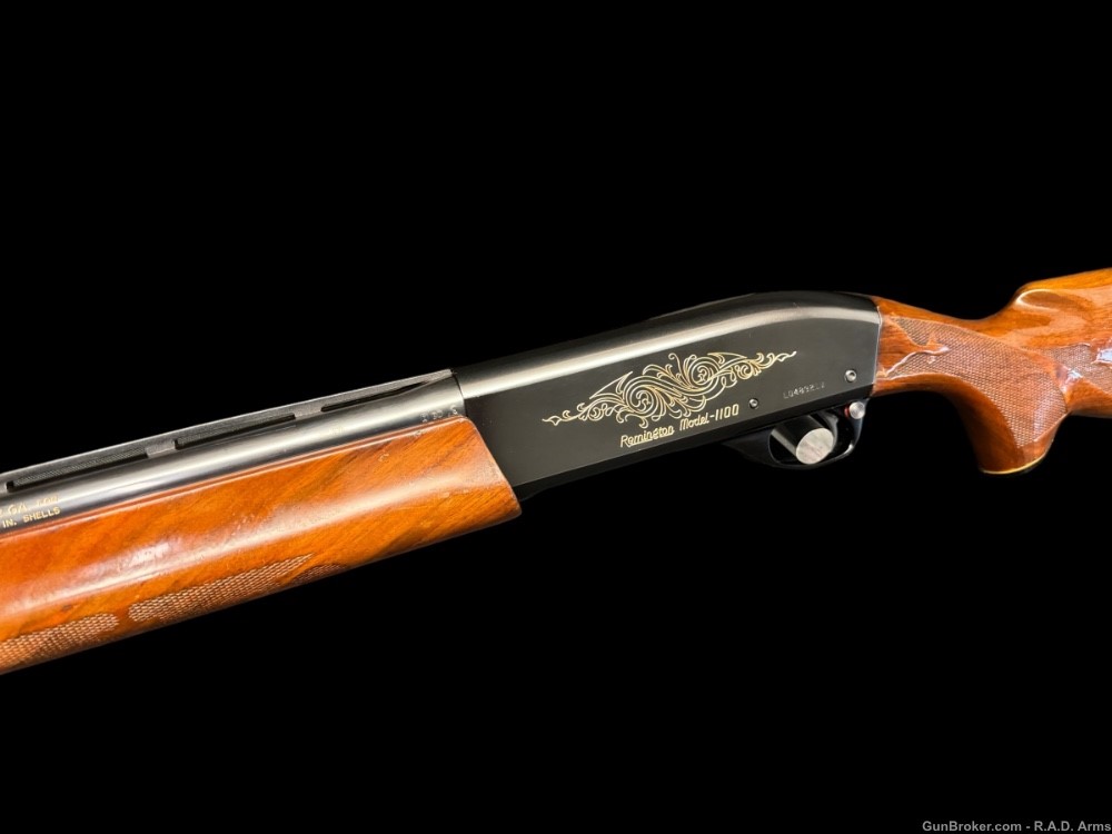 GORGEOUS Remington 1100 12ga Improved Cylinder 26” Barrel Great Wood-img-10