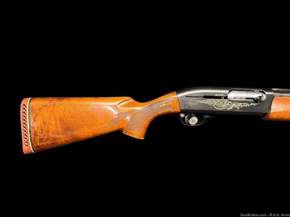 GORGEOUS Remington 1100 12ga Improved Cylinder 26” Barrel Great Wood-img-3