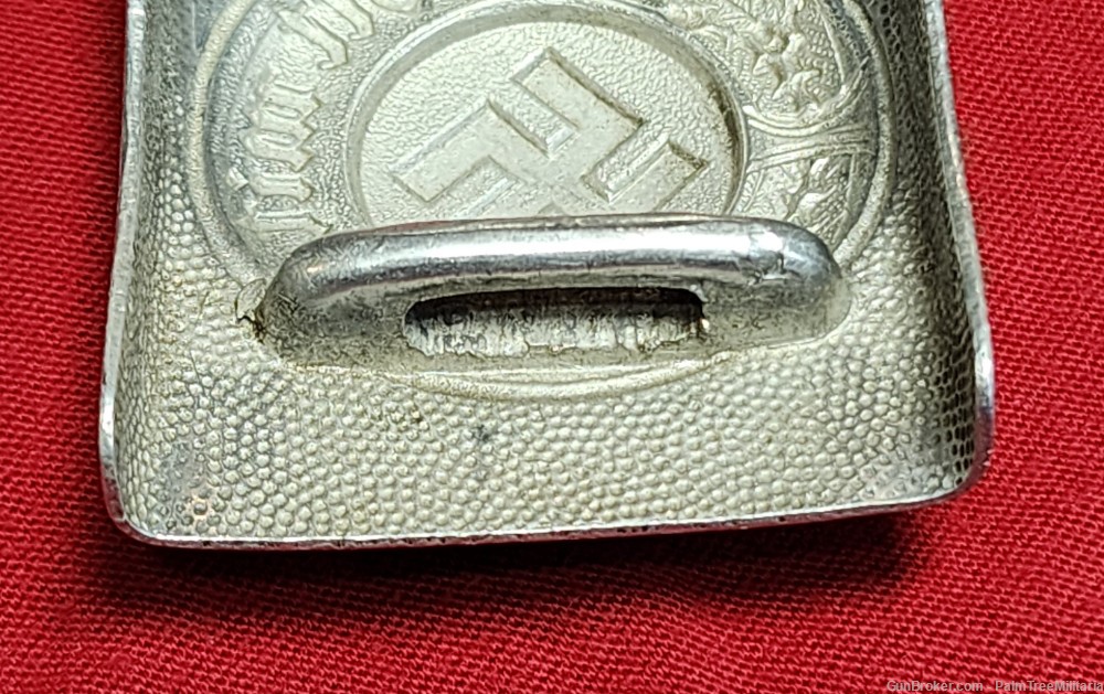 WW2 WWII German NSDAP Third Reich Police officers belt & buckle Polizei-img-7