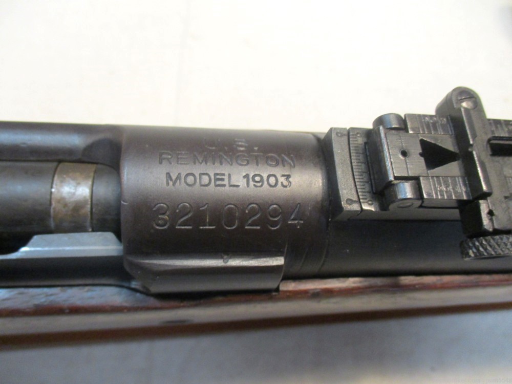 WWII 1903 Remington .30-06 Sprg. Service Rifle Stamped 8-42-img-2