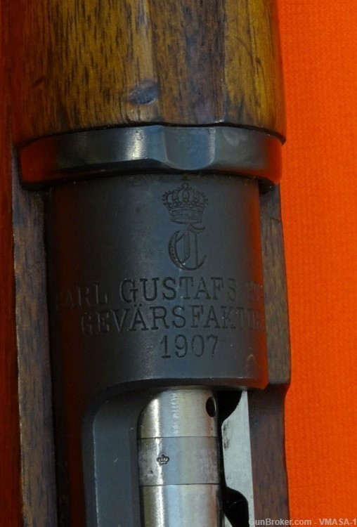 VM016  Carl Gustaf Stads Model 1896 Bolt Action 6.5x55mm 'Swedish Mauser' -img-3