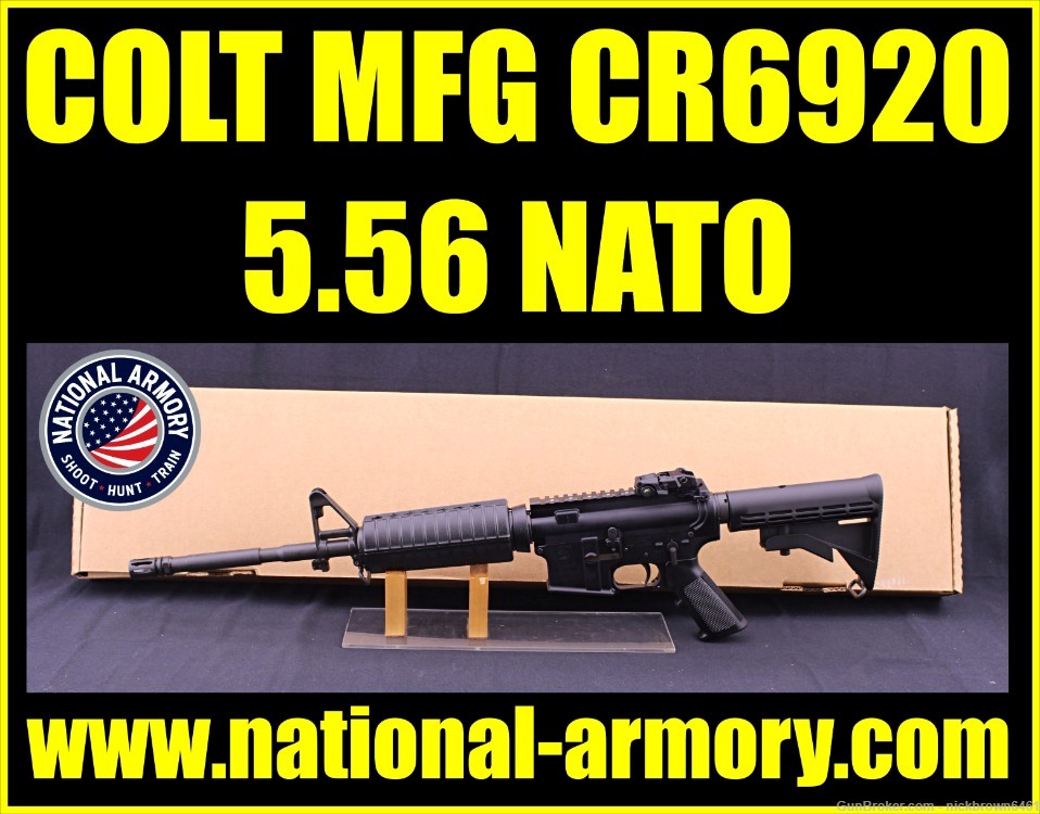 *LNIB* COLT CR6920 5.56 NATO AR-15 16" M4 A2 GRIP MAGPUL AR15 COLT MFG-img-0