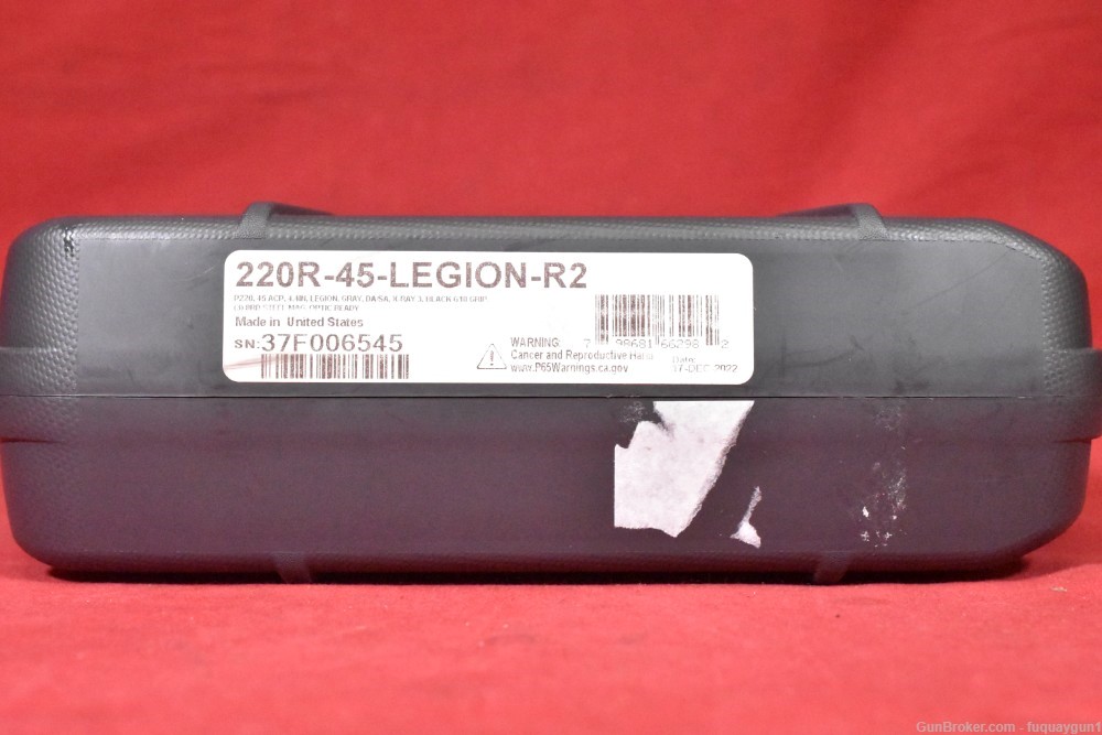 Sig Sauer Hard Case OEM P220 LEGION Foam-Lined Latching Sig Hard-Case -img-3