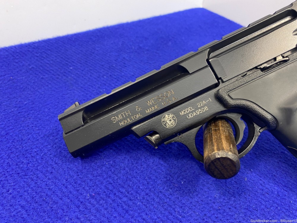 Smith Wesson 22A-1.22LR Black 4" *OUTSTANDING RIMFIRE HANDGUN*-img-5