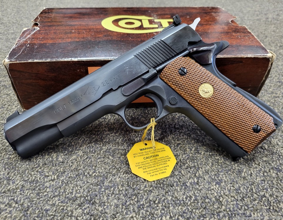 Colt 1981 Service Model ACE 1911 .22LR Pistol Original Box #01974-img-9