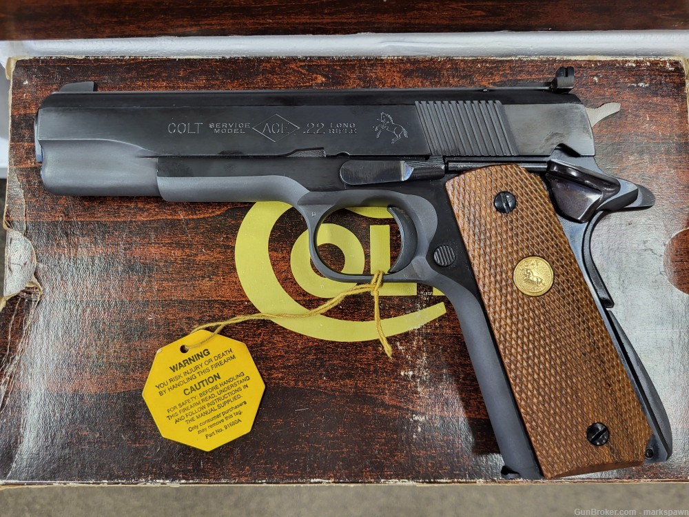 Colt 1981 Service Model ACE 1911 .22LR Pistol Original Box #01974-img-7