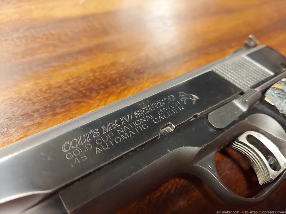 Colt Gold Cup National Match 1911 45 ACP 1981 PENNY -img-14