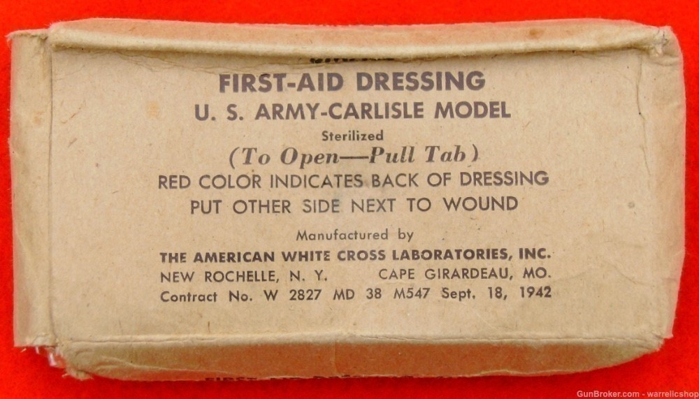 US WW2 M24 first aid pouch-img-2