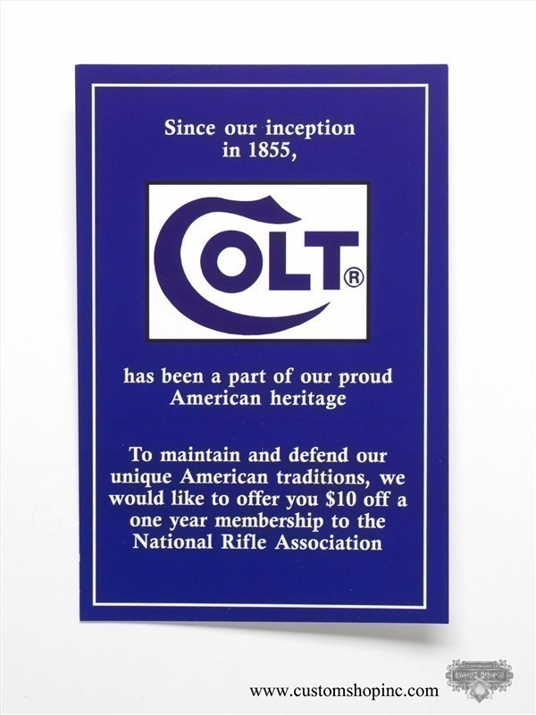 Colt Anaconda 1993 Factory Paperwork Packet-img-9