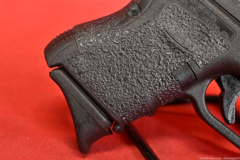 Glock 26 Gen 4 9mm Frying Pan Finish Fiber Optic Talon Tape G26 26-img-4