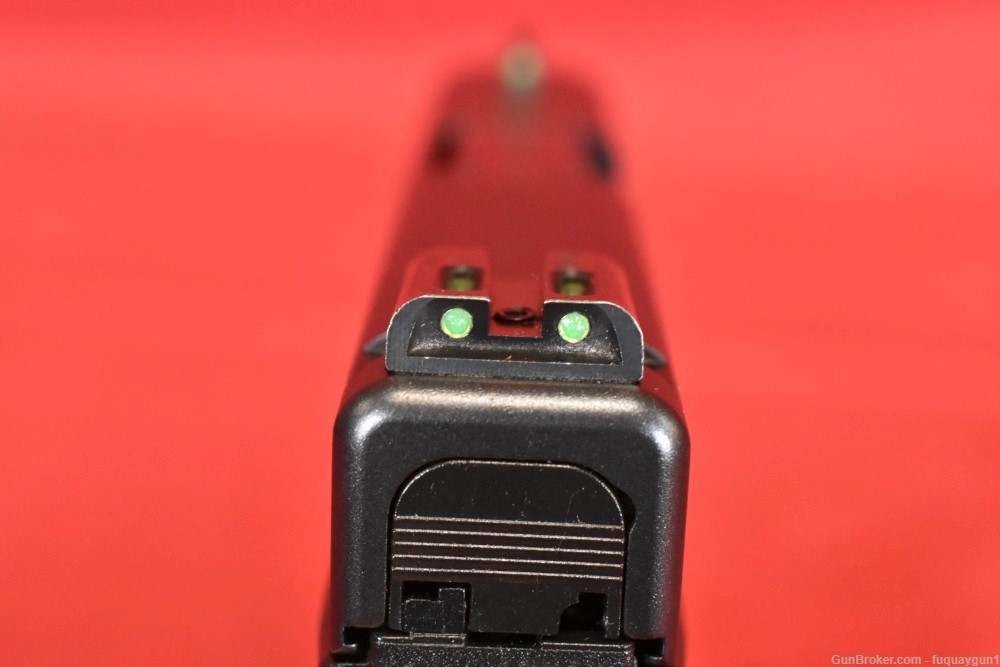 Glock 26 Gen 4 9mm Frying Pan Finish Fiber Optic Talon Tape G26 26-img-11