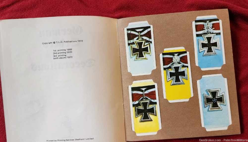 WW2 WWII German NSDAP Third Reich Orders & Decorations cigarette cards book-img-2