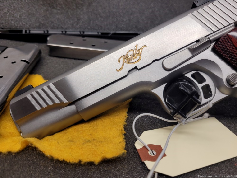 Kimber Stainless Gold Match II .45 ACP 1911 Semi-Automatic Pistol-img-1