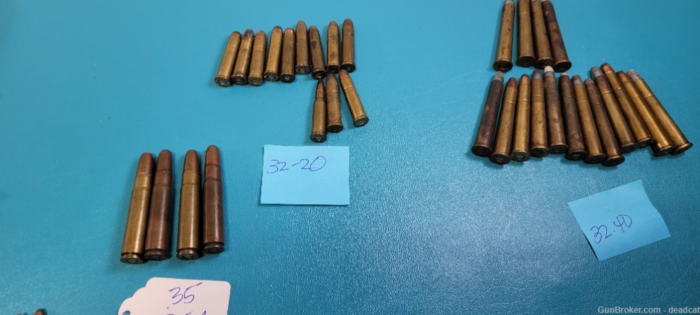 Collection of 1800's & WWI WWII Vintage Ammo Cartridges Ammunition REM-UMC-img-6