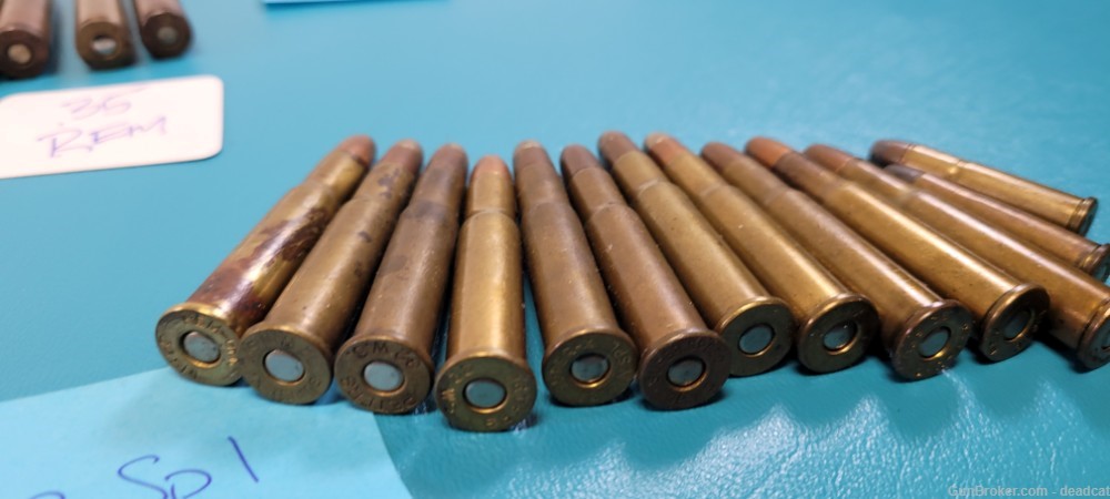 Collection of 1800's & WWI WWII Vintage Ammo Cartridges Ammunition REM-UMC-img-15