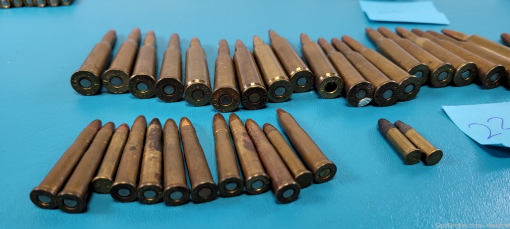 Collection of 1800's & WWI WWII Vintage Ammo Cartridges Ammunition REM-UMC-img-11