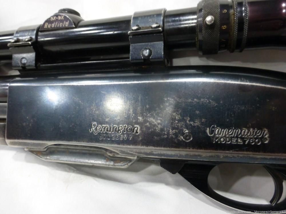 Remington 760 Gamemaster 270 Win 22"  Redfield Widefield 3-9x GREAT-img-10