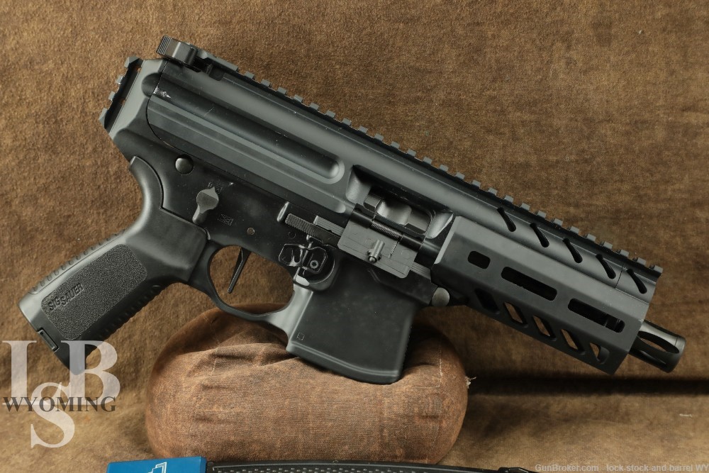 Sig Sauer MPX K 9mm NATO 4.5” Semi-Auto Pistol w/ Mags Taran Tactical-img-0