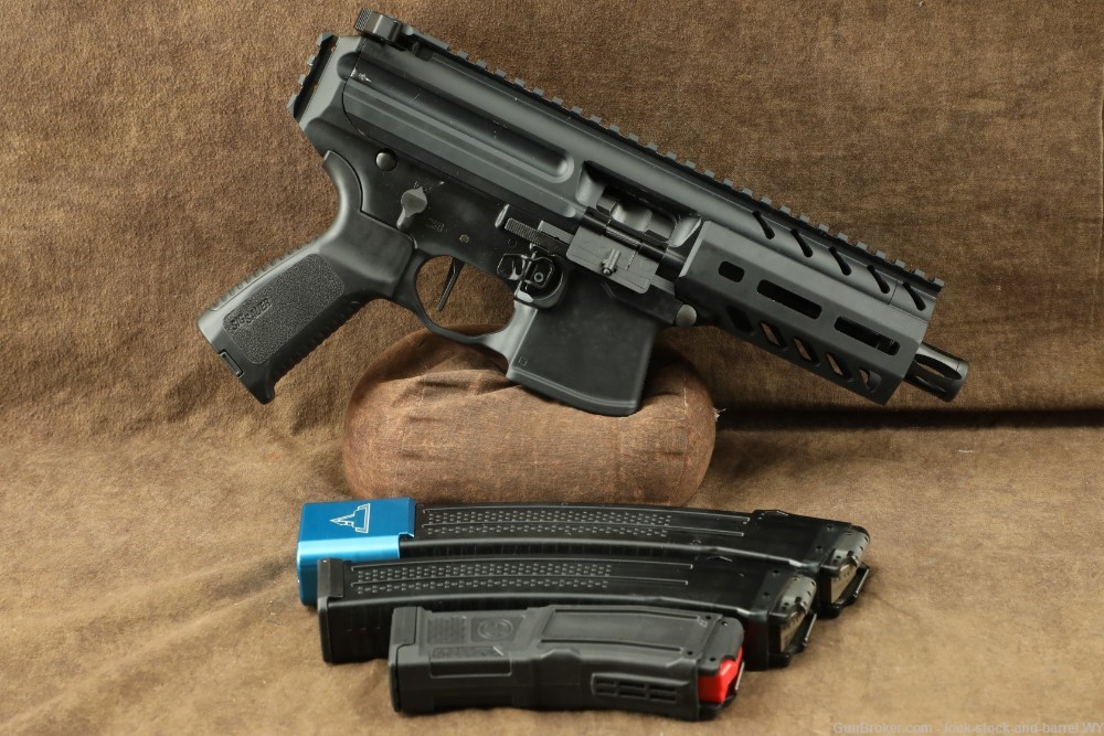Sig Sauer MPX K 9mm NATO 4.5” Semi-Auto Pistol w/ Mags Taran Tactical-img-2