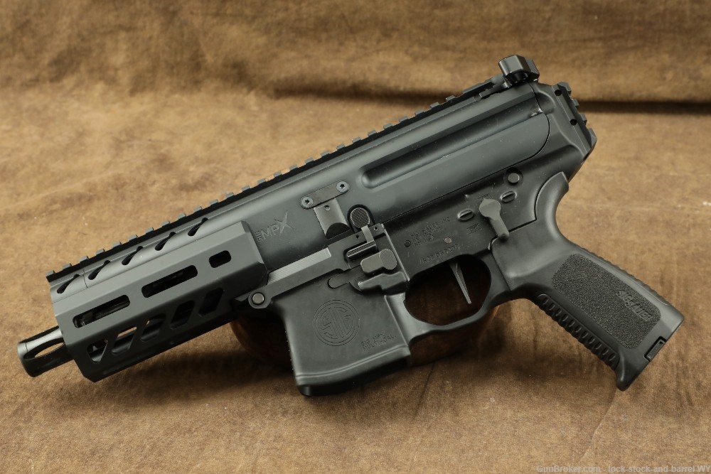 Sig Sauer MPX K 9mm NATO 4.5” Semi-Auto Pistol w/ Mags Taran Tactical-img-7