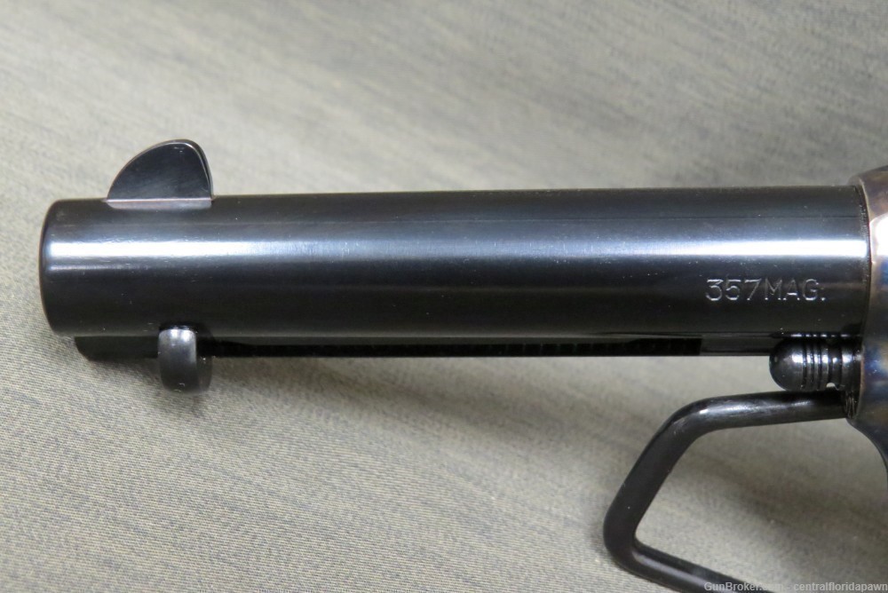 Cimarron Uberti Model P PW .357 mag 4.75" SA Revolver MP400 357-img-3