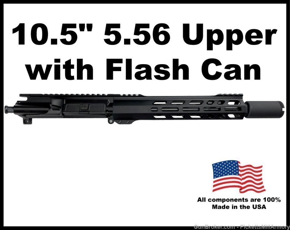 AR15 10.5" Upper Receiver 5.56 AR15 Upper-img-0